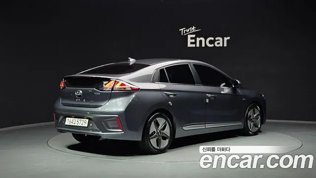 Hyundai The New Ionic Hybrid 2019 Серый из Кореи, фото 3