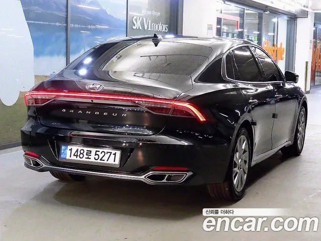Hyundai The New Grandeur IG Hybrid 2020 Черный из Кореи, фото 3