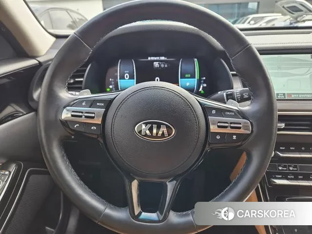 Kia K7 Premier Hybrid 2021 Синий из Кореи, фото 3