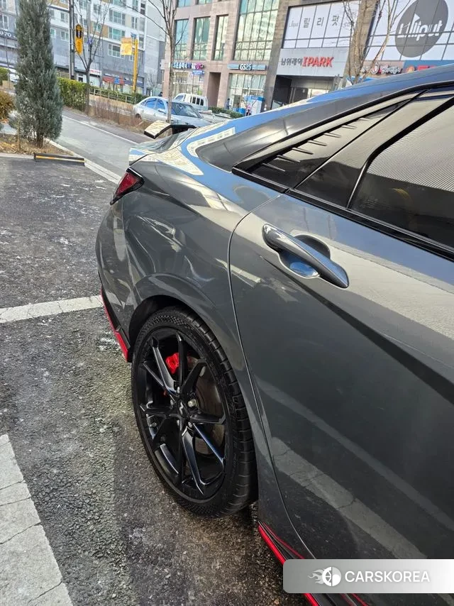 Hyundai The New Avante (CN7) 2024 Серый из Кореи, фото 3