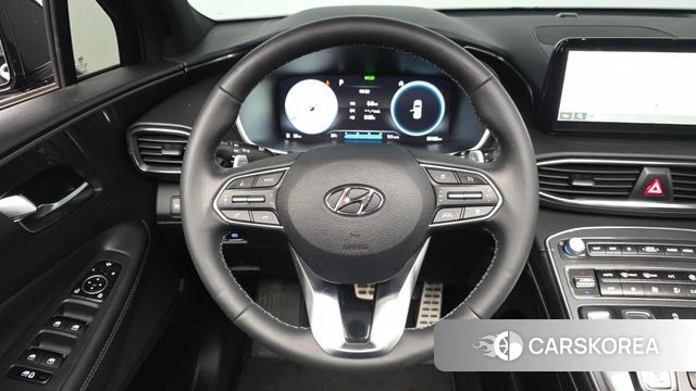 Hyundai The New Santa Fe 2022 Черный из Кореи, фото 3