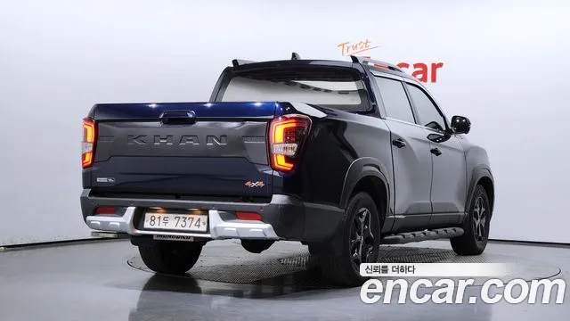 Ssangyong The New Rexton Sports Cannes 2021 Синий из Кореи, фото 3