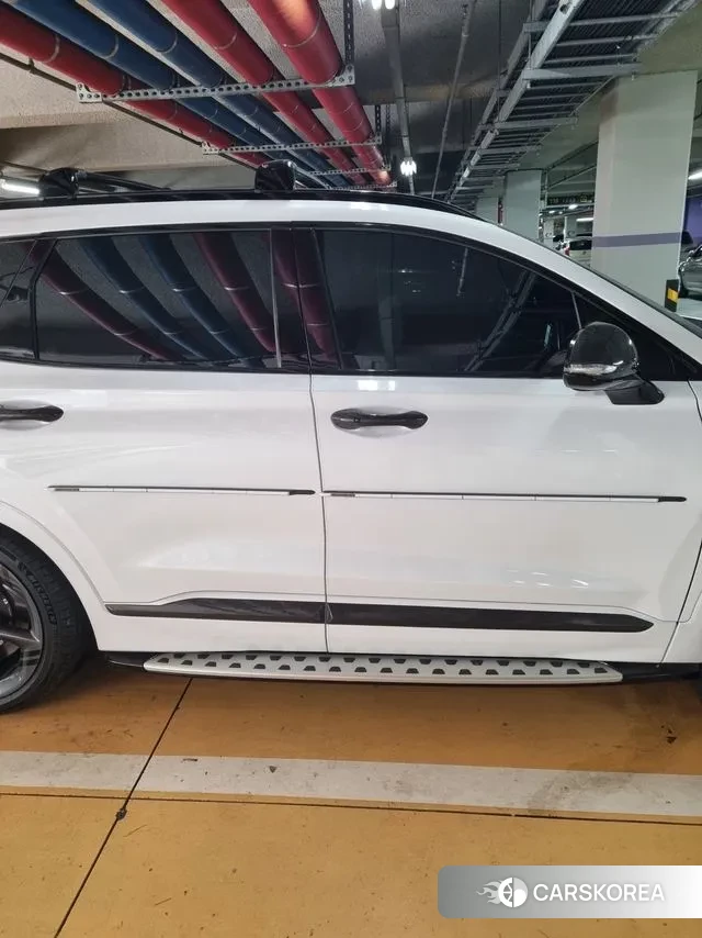 Hyundai Santa Fe TM 2019 Белый из Кореи, фото 3