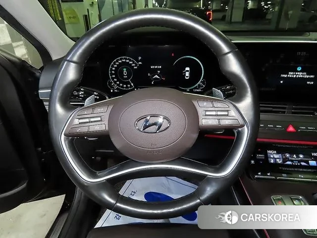 Hyundai The New Grandeur IG Hybrid 2021 Черный из Кореи, фото 3