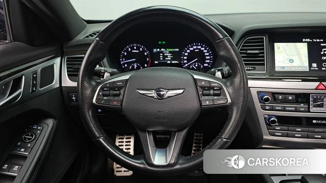 Genesis G80 2018 Синий из Кореи, фото 3