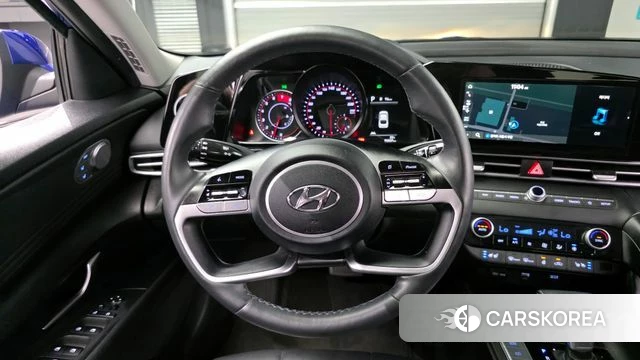 Hyundai Avante (CN7) 2022 Синий из Кореи, фото 3