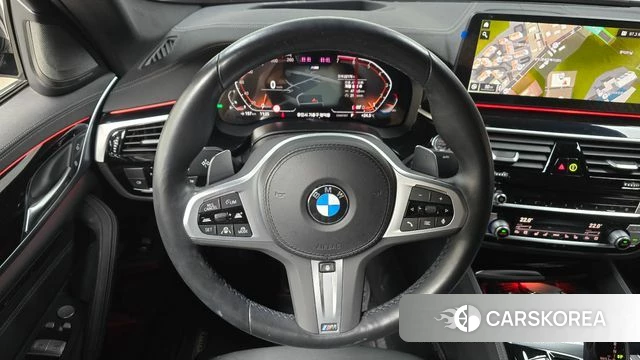 BMW 5 Series (G30) 2023 Черный из Кореи, фото 3