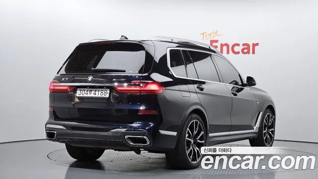 BMW X7 (G07) 2019 Черный из Кореи, фото 3
