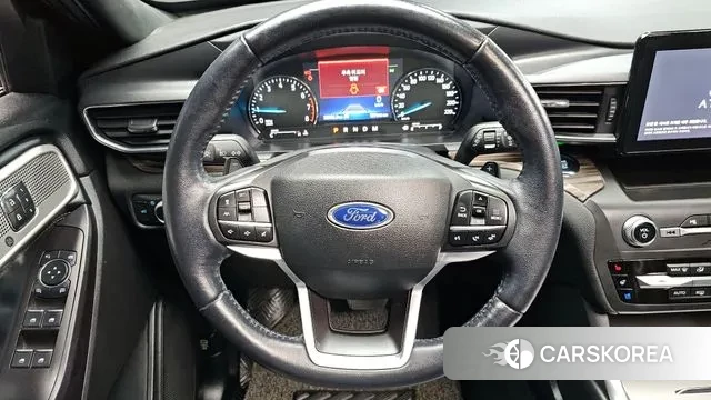 Ford Explorer 6th Generation 2019 Белый из Кореи, фото 3