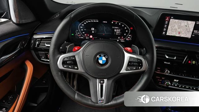 BMW M5 (F90) 2020 Серебристо-серый из Кореи, фото 3