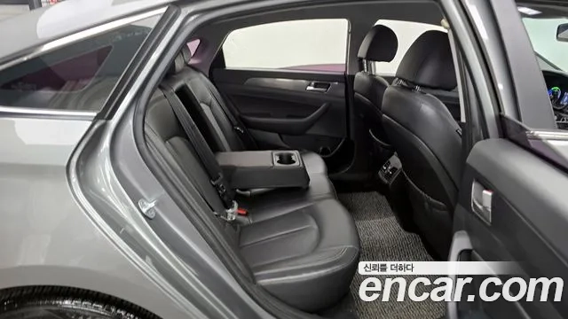 Hyundai Sonata New Rise Hybrid 2018 Серый из Кореи, фото 3