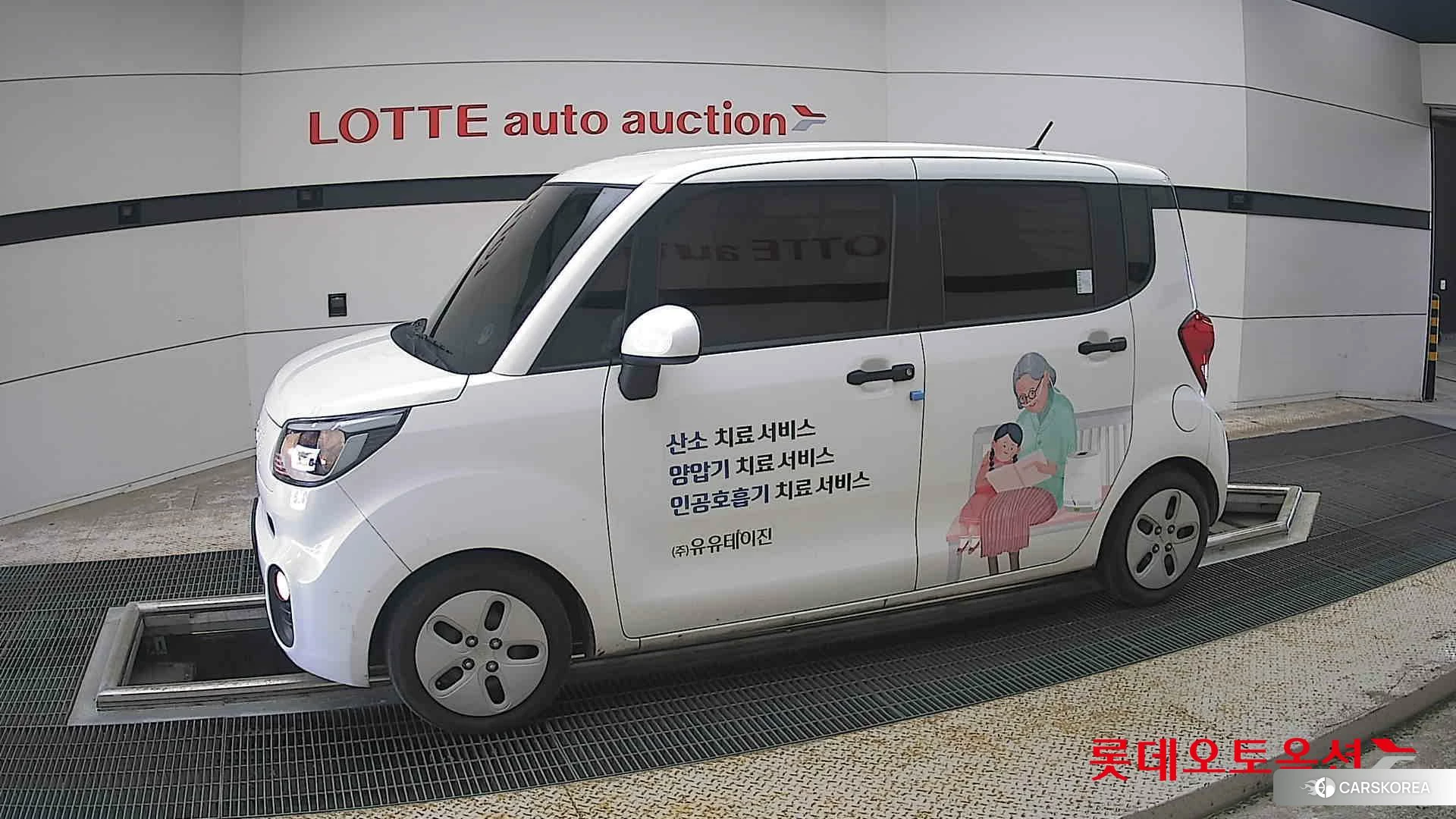 Kia Ray 2022 Clear White из Кореи, фото 3