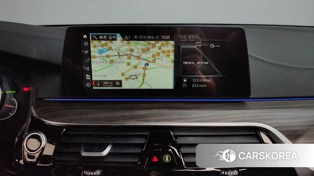 BMW 5 Series (G30) 2018 Черный из Кореи, фото 3