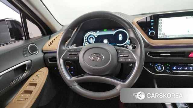 Hyundai Sonata (DN8) 2019 Белый из Кореи, фото 3
