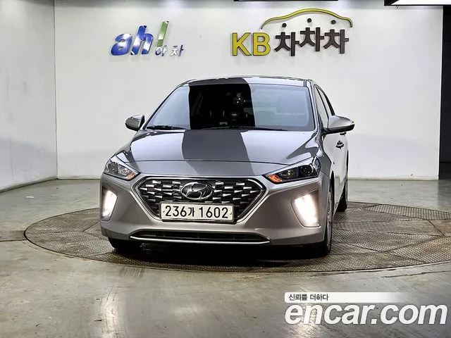 Hyundai The New Ionic Hybrid 2020 Серый из Кореи, фото 3