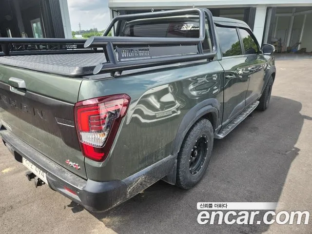 Ssangyong The New Rexton Sports Cannes 2021 Синий нефрит из Кореи, фото 3