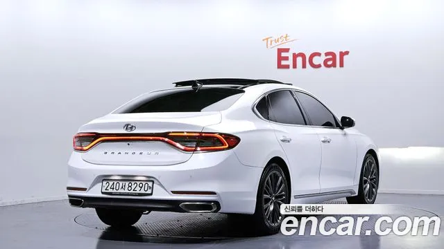 Hyundai Grandeur IG 2019 Белый из Кореи, фото 3
