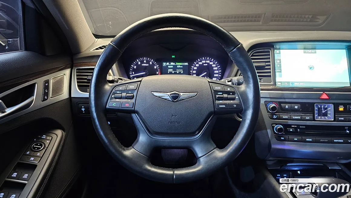 Genesis G80 2018 Черный из Кореи, фото 3