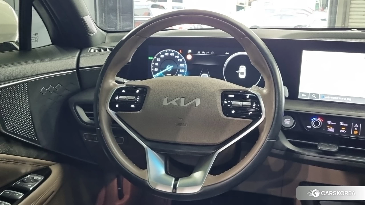 Kia K8 Hybrid 2021 Белый из Кореи, фото 3