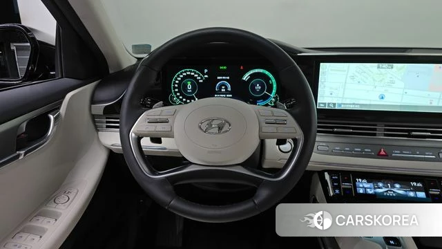 Hyundai The New Grandeur IG Hybrid 2022 Черный из Кореи, фото 3
