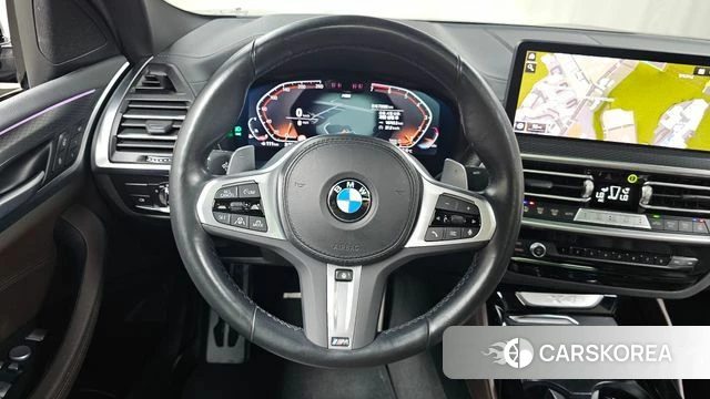 BMW X4 (G02) 2023 Черный из Кореи, фото 3