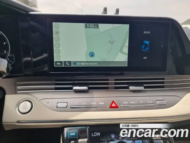 Hyundai The New Grandeur IG 2022 Черный из Кореи, фото 3