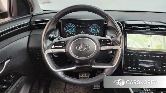 Hyundai Tucson Hybrid (NX4) 2022 Серый из Кореи, фото 3