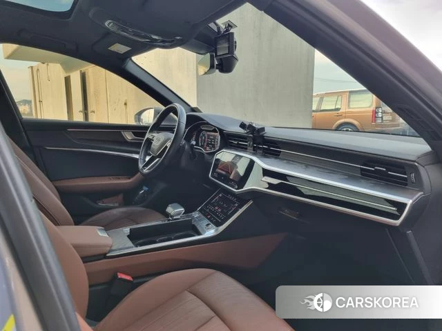 Audi A6 (C8) 2020 Серебристо-серый из Кореи, фото 3