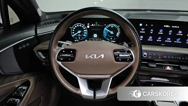 Kia K8 Hybrid 2022 Серый из Кореи, фото 3