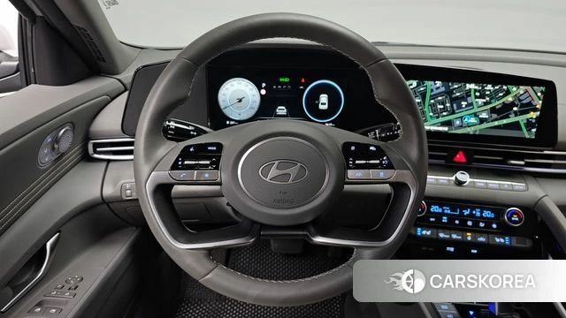 Hyundai The New Avante (CN7) 2025 Серебристо-серый из Кореи, фото 3