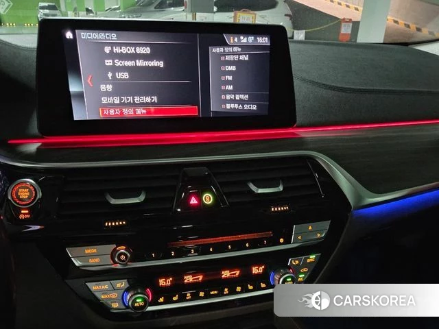 BMW 5 Series (G30) 2019 Черный из Кореи, фото 3