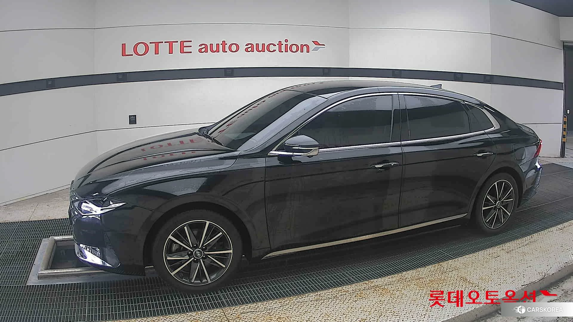 Hyundai Grandeur 2022 Черный из Кореи, фото 3