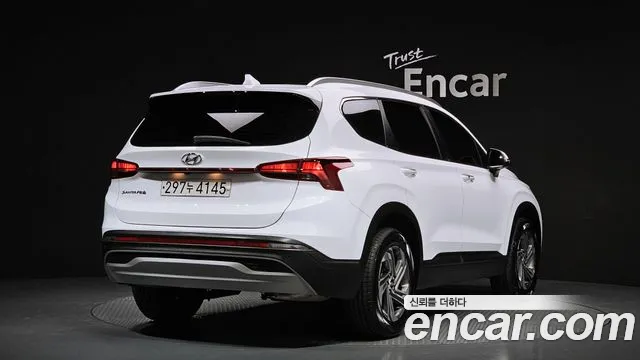 Hyundai The New Santa Fe 2022 Белый из Кореи, фото 3