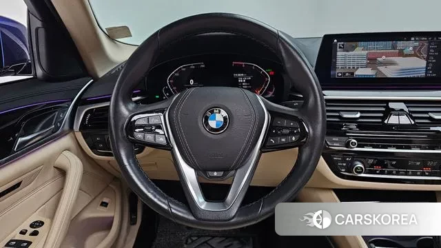 BMW 5 Series (G30) 2020 Синий из Кореи, фото 3