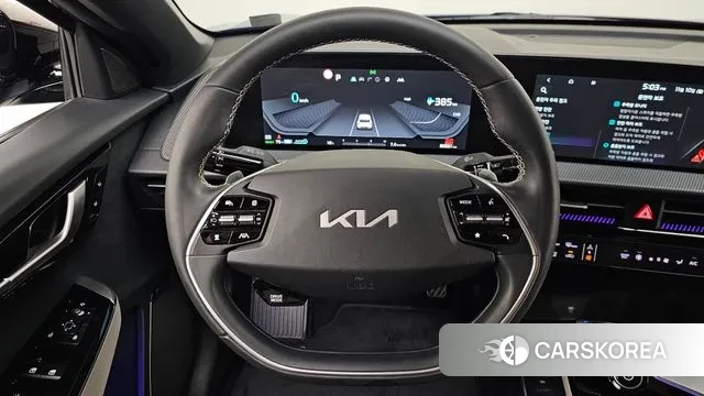 Kia EV6 2021 Синий из Кореи, фото 3