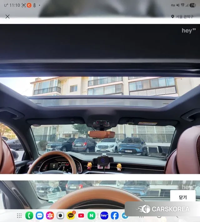 Audi A6 (C8) 2022 Серебряный двухцветный из Кореи, фото 3