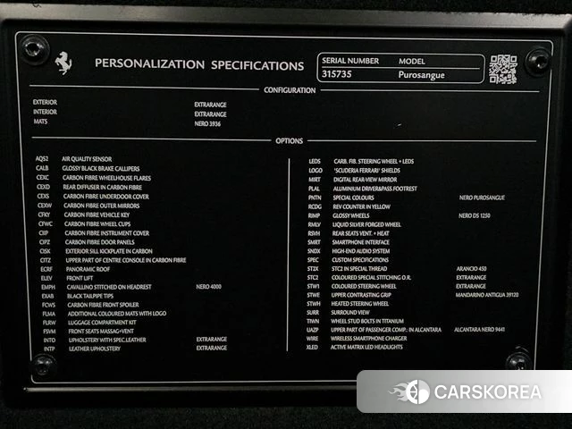 Ferrari Furosange 2025 Черный из Кореи, фото 3