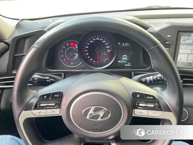 Hyundai Avante (CN7) 2021 Белый из Кореи, фото 3