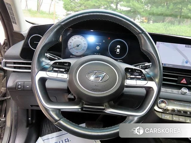 Hyundai Avante (CN7) 2020 Серебристо-серый из Кореи, фото 3
