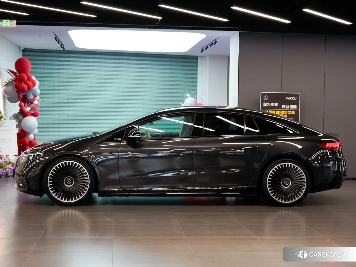 Mercedes-Benz EQS AMG 2022 Темно-серый из Китая, фото 3