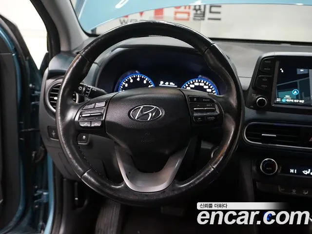 Hyundai Kona 2019 Небесно-голубой из Кореи, фото 3
