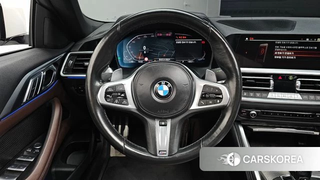 BMW 4 Series (G22) 2021 Белый из Кореи, фото 3