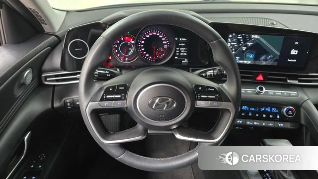 Hyundai Avante (CN7) 2022 Черный из Кореи, фото 3