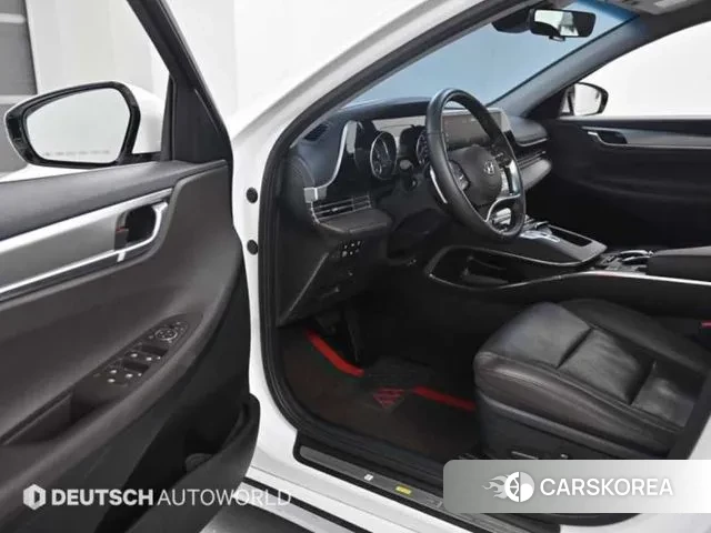 Hyundai The New Grandeur IG Hybrid 2021 Белый из Кореи, фото 3