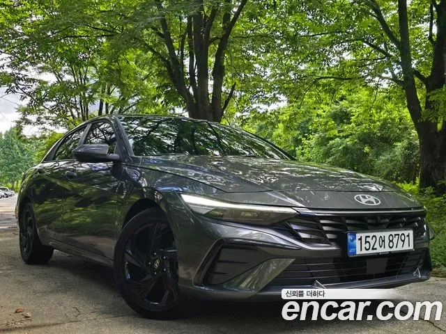 Hyundai The New Avante (CN7) 2023 Серый из Кореи, фото 3