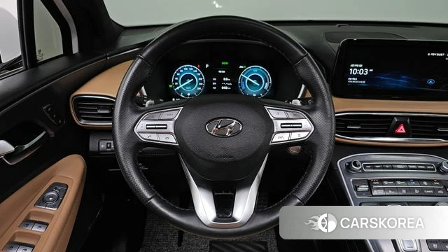Hyundai The New Santa Fe 2023 Белый из Кореи, фото 3