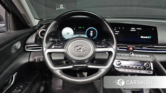 Hyundai Avante Hybrid (CN7) 2021 Серый из Кореи, фото 3