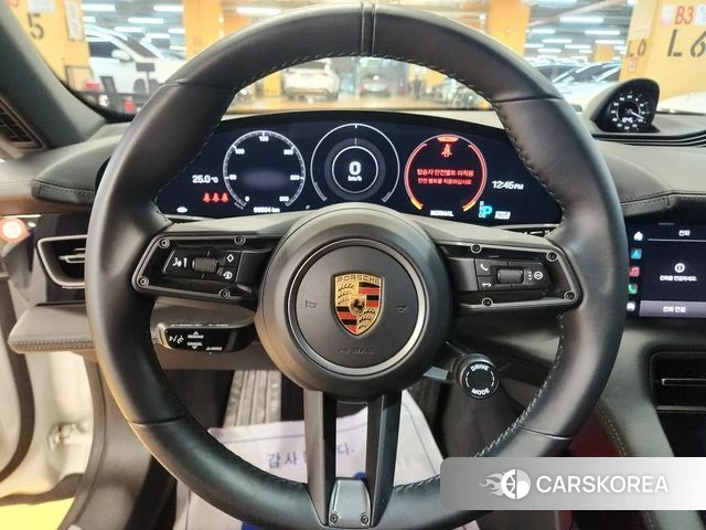 Porsche Taycan 2021 Белый из Кореи, фото 3