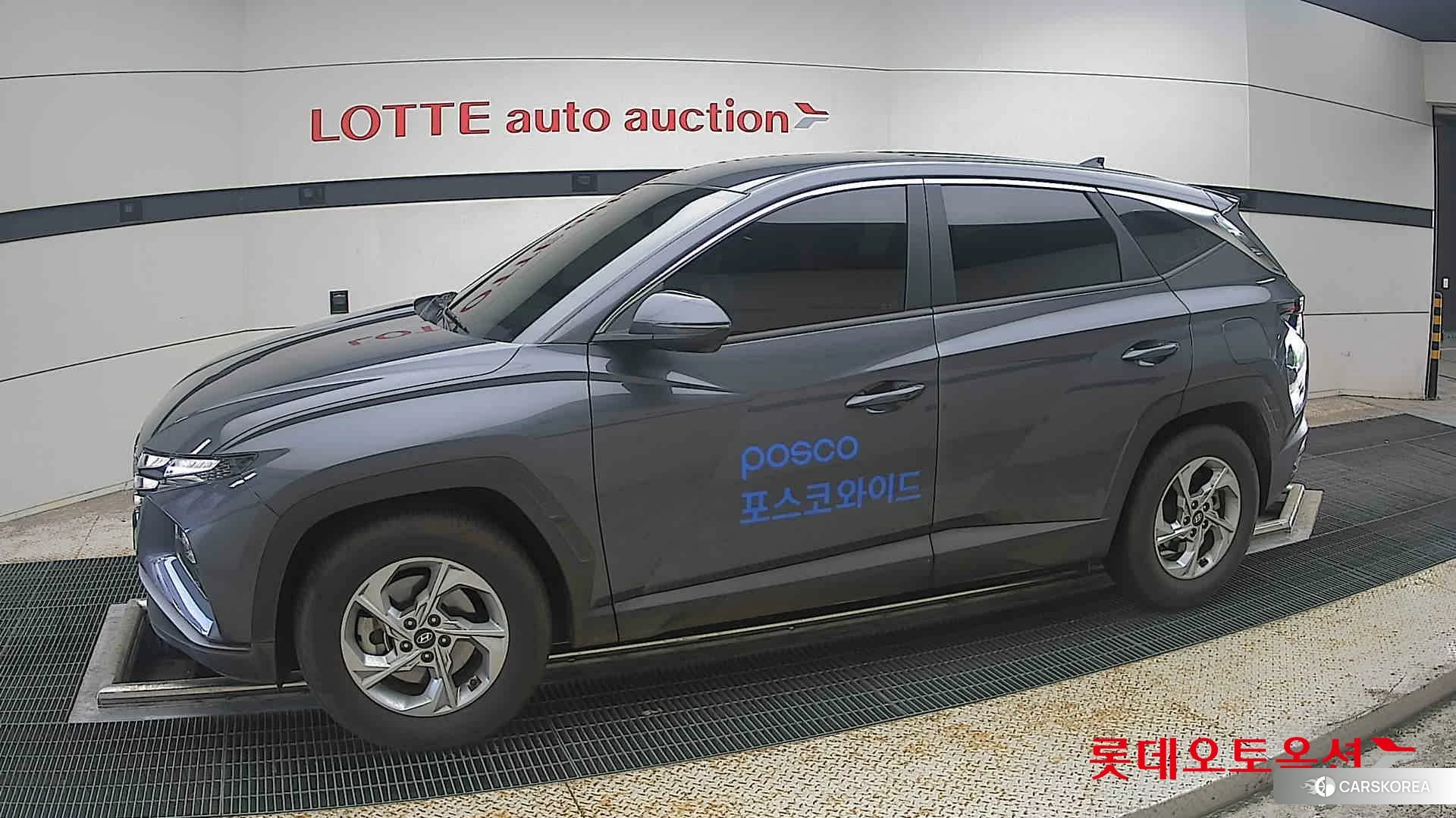 Hyundai Tucson 2022 Titanium Grey Metallic из Кореи, фото 3