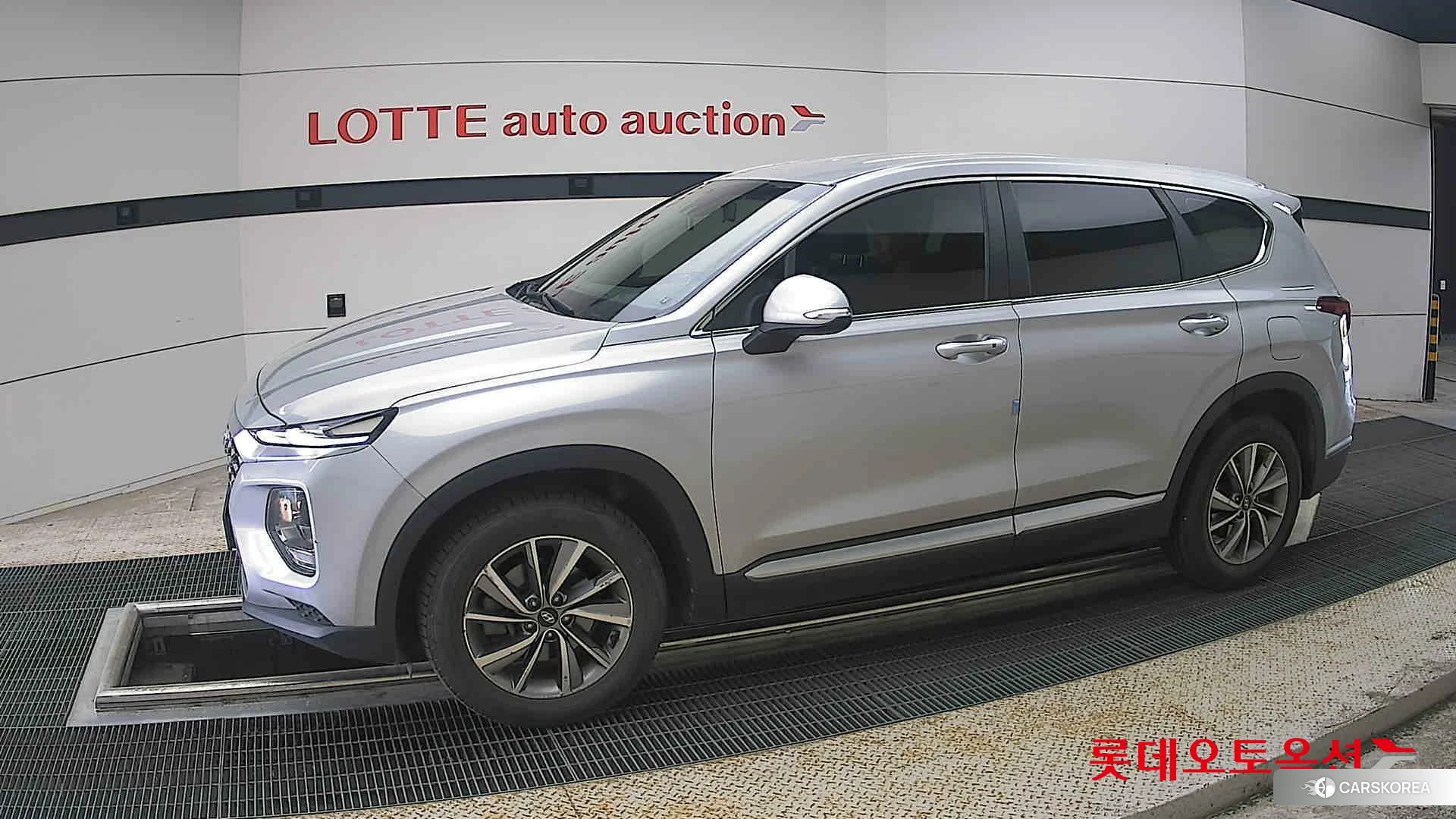 Hyundai Santa Fe 2020 Typhoon Silver из Кореи, фото 3